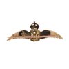 Edwardian Gold Royal Flying Corp Wings Brooch
