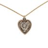 Victorian Gold Diamond Heart Pendant / Locket