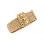 Victorian Gold Buckle Ring