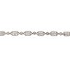 Edwardian Diamond Filligree Bracelet