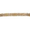 Edwardian Gold Fancy Gate Bracelet