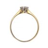 Retro 1950s Diamond Solitaire Ring