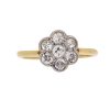 Edwardian Diamond Daisy Cluster Ring