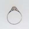 Pre-Owned Platinum Old Cut Diamond single stone ring
