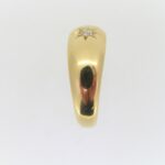 Pre Owned Gypsy Set Single Diamond Ring