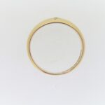 Pre Owned Gypsy Set Single Diamond Ring