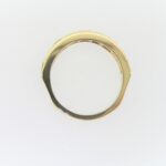 Pre Owned Ruby And Diamond Half Eternity Ring