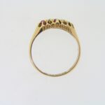 Pre Owned Ruby And Diamond Dress Ring
