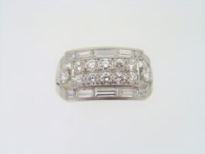 Pre Owned Diamond Cluster Ring